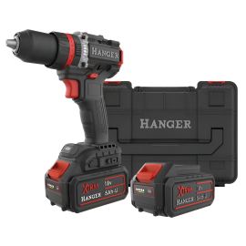 Perceuse-visseuse à percussion 18V Hanger DC18-90X5 + 2 batteries Li-Ion 5 Ah + chargeur + Hangbox - 400201 photo du produit Principale M