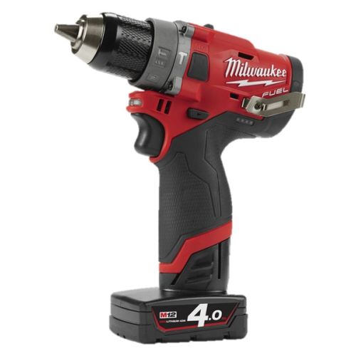 Perceuse-visseuse à percussion Milwaukee M12 FPD-402X + 2 batteries 4 Ah + chargeur + coffret HD-Box - 4933459804 photo du produit Secondaire 1 L