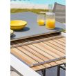 Table de jardin HONFLEUR gris anthracite - DCB GARDEN - HONFLEUR-TB250 pas cher Secondaire 2 S