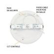 Plafonnier LED ALDEBARAN blanc D170 mm 12 W CCT dimmable MIIDEX LIGHTING 77555 photo du produit Secondaire 1 S