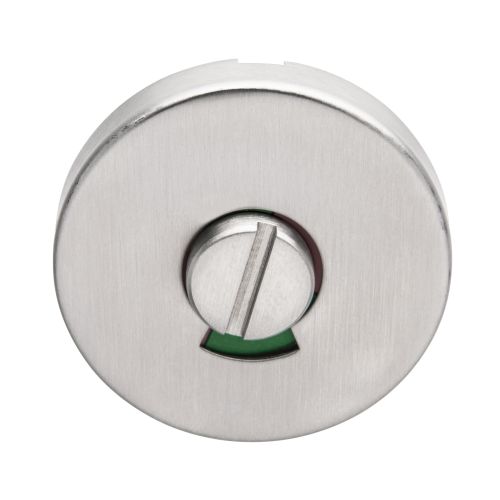 Paire de rosaces JADE pour condamnation à voyant inox - HERACLES - B-INOX-09 pas cher