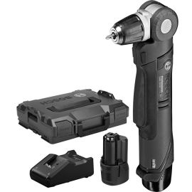 Perceuse-visseuse d'angle 12V Bosch GWB 12V-10 + 2 batteries 3.0 Ah + chargeur + coffret L-Boxx - 0601390909Y pas cher Principale M