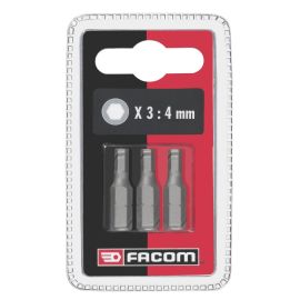 Jeu de 3 embouts standards série 1 pour vis 6 pans creux métriques Facom - EH105.J3 photo du produit Principale M