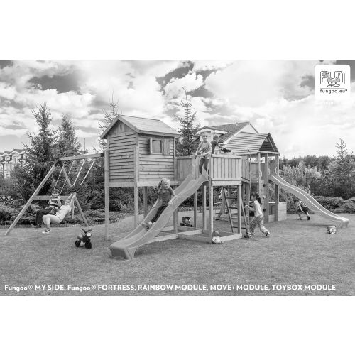 Aire de jeux Maxi set Play box - FUNGOO - 03526PT pas cher Secondaire 2 L