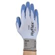 Gants HYFLEX 11518 polyuréthane bleu T8 ANSELL 11518T8 photo du produit