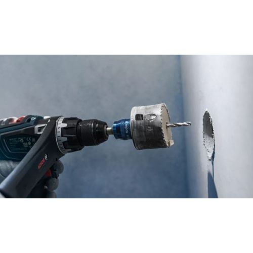 Kit d'adaptateur Bosh POWER CHANGE et scie trépan PROGRESSOR 68 mm 5 pièces BOSCH 2608594399 photo du produit Secondaire 5 L