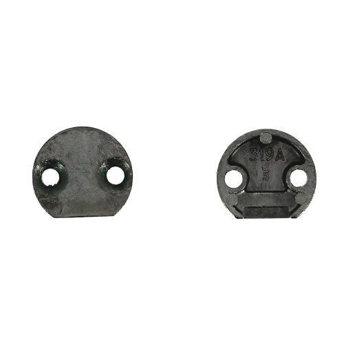 Gâche tringle simple à entailler pour menuiserie bois diamètre 25mm zamak - FERCO - 0-0319A-00-0-1 pas cher Principale L