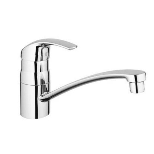 Mitigeur &eacute;vier monocommande monotrou chrom&eacute; EUROSMART Grohe &ndash; 32221001 pas cher