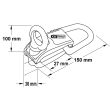 Mini pince de traction KS TOOLS 140.2400 photo du produit Secondaire 1 S