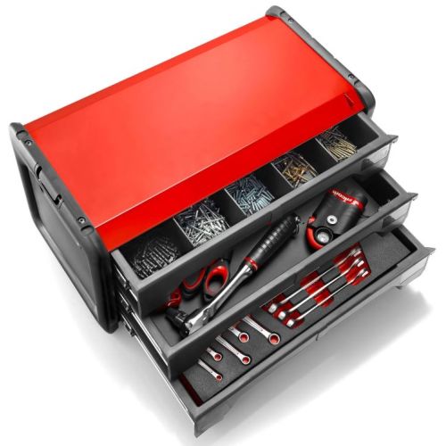 Bo&icirc;te &agrave; outils bi-mati&egrave;re 3 tiroirs 430 mm FACOM BT.203 photo du produit Secondaire 3 L