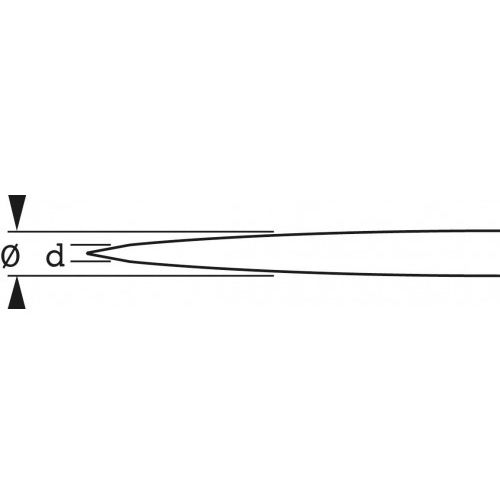 Pointe à tracer type "stylo" - SAM OUTILLAGE - 665-12 pas cher Secondaire 1 L