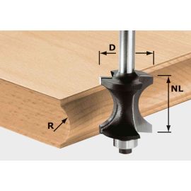 Fraise à moulurer demi-lune Festool HW S8 D30/28 - 491139 pas cher Principale M