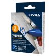 Boite de 12 craies à la cire 95 x 12 bleues - LYRA - 4880051 pas cher