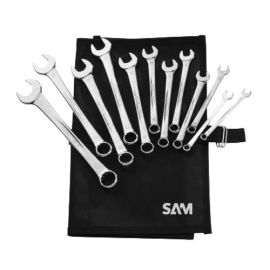 Jeu de 12 clés mixtes en mm Sam Outillage en trousse - 50A-TRJ14 pas cher Principale M