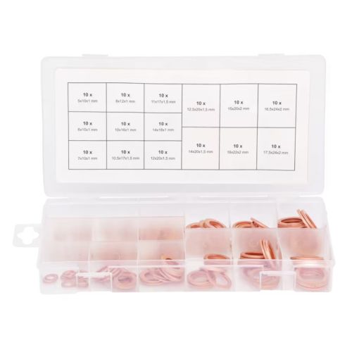 Assortiment de joints cuivre X150 KS TOOLS 970.0040 photo du produit Secondaire 1 L