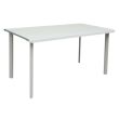 Table en aluminium pour 4 personnes écume ALLURE D'AZUR 582001 ECUME photo du produit