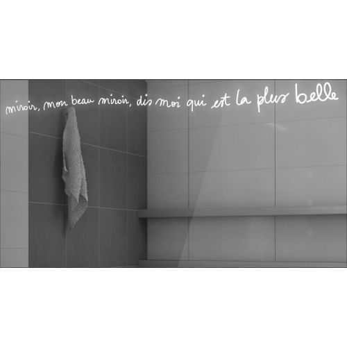 Miroir avec éclairage LED MON BEAU MIROIR 65x120cm - PRADEL - 557055 pas cher