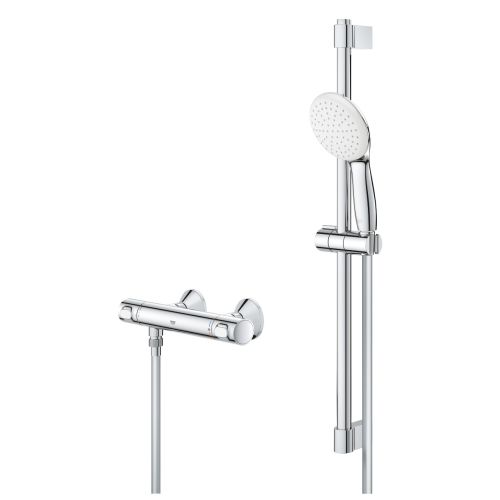 Ensemble de douche thermostatique Grohtherm 500 + Tempesta 110 8 l 1 jet GROHE 34808001 photo du produit Secondaire 2 L