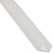 Profil d'habillage PVC chant U blanc 16 mm longueur 2,60 m RIBP316 photo du produit