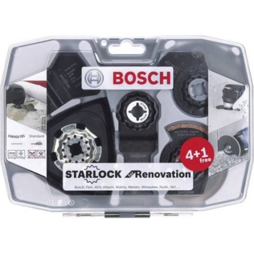 Coffret GOP Starlock Renovation 5 pièces lames et abrasifs - BOSCH - 2608664624 pas cher Secondaire 1 L