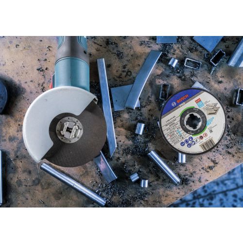 Disque &agrave; tron&ccedil;onner X-LOCK 125x22,23x1mm pour Inox - BOSCH - 2608619262 pas cher Secondaire 5 L