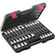 Coffret douilles tournevis 1/2'' 6 pans - SAM OUTILLAGE - CP-SCJ pas cher