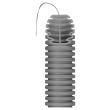Conduit cintrable moyen ICTA autorétractable avec tire-fils gris foncé D 40 mm GEWISS DX20540R photo du produit