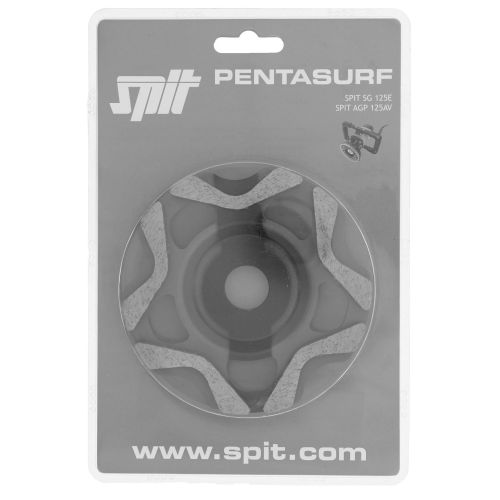 Disque Pentasurf D125 mm travaux de finition - SPIT - 610517 pas cher Secondaire 2 L