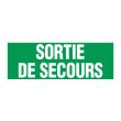 Plaque Sortie de secours 330 x 120 mm GB39 NOVAP 4140391 photo du produit