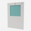 Miroir salle de bain MICROLINE rectangulaire 60x105cm - CUISIBANE - ECS01_60BL pas cher Secondaire 3 S