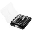 Coffret douilles STAKBOX M 1/4'' jeu 48 pièces - STANLEY FATMAX - FMMT98101-0 pas cher