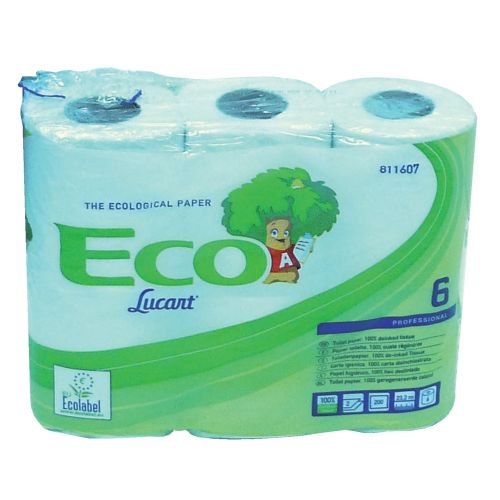 Rouleaux de papier toilettes ECO blanc 2 plis - 9132832 photo du produit Secondaire 1 L