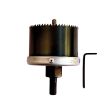 Scie cloche HSS bois - plâtre diamètre 68 mm + embase + foret centreur SMARTOOL TECHNIC 983052 photo du produit