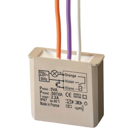 Télévariateur 500W sans neutre - YOKIS - MTV500E pas cher Secondaire 3 L