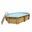 Piscine OCEA 355 x 550 H 120 cm liner bleu 75/100 UBBINK 7504592 photo du produit