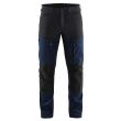 Pantalon maintenance stretch marine foncé/noir T46C - BLÅKLÄDER - 145618458699D100 pas cher