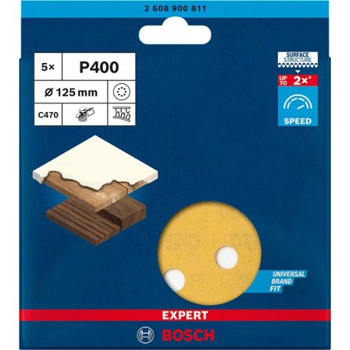 Disque abrasif Expert C470 G100 6 trous - BOSCH - 2608900816 pas cher Secondaire 28 L