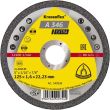 Disque à tronçonner plat KRONENFLEX A346 Extra 125 x 1,6 mm - KLINGSPOR - 340938 photo du produit