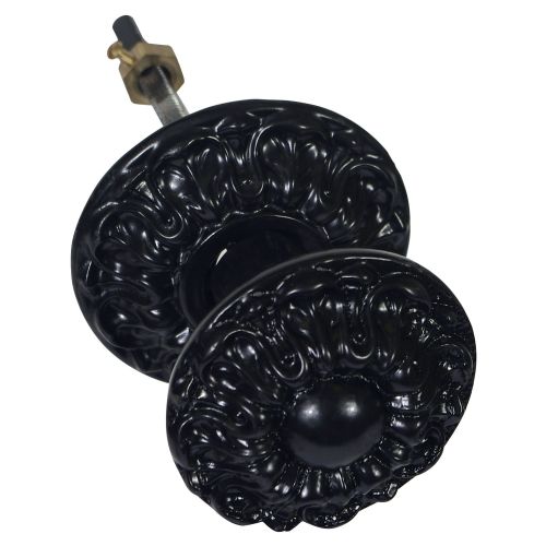 Bouton chainette Dahila 91mm noir - JARDINIER MASSARD - J502120 pas cher Principale L