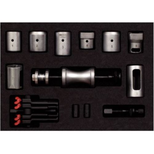 Jeu de 8 extracteurs de bras d'essuie-glaces et accessoires en mouse 1/3 KS TOOLS 700.1240 photo du produit Secondaire 2 L