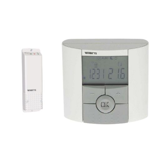 Thermostat digital programmable radio BT-DP02 RF + récepteur Watts - 22P06846 photo du produit Principale L