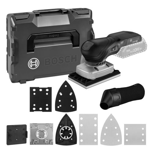 Ponceuse vibrante 18V GSS 18V-13 (sans batterie ni chargeur) en coffret L-BOXX - BOSCH - 06019L0101 pas cher