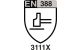 Picto EN 388-3111X
