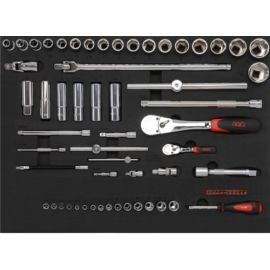 Composition de 106 outils Sam Outillage plateau n°1 en module mousse 3/3 - CPP-200PM1 pas cher Principale M