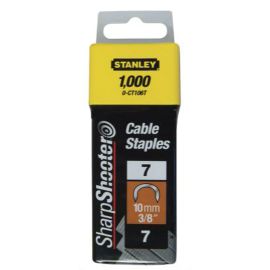 Agrafes cavaliers 12mm type 7 boîte de 1000 - STANLEY - 1-CT108T pas cher Principale M