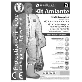 Kit d'intervention d'Amiante Segetex-EIF 5/6 KI8X pas cher Principale M