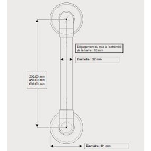 Barre haute résistance lisse AKW 1900WH photo du produit Secondaire 1 L