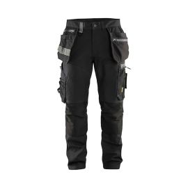 Pantalon de travail artisan + stretch noir T48 - BL&Aring;KL&Auml;DER - 159918609900C54 pas cher Principale M