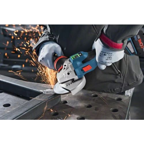 Meuleuse 18 V GWS 18V-15 SC + 2 batteries Procore 5,5 Ah + chargeur + coffret L-BOXX BOSCH 06019H6102 photo du produit Secondaire 4 L