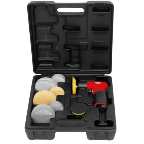 Coffret mini-ponceuse excentrique pneumatique et accessoires KS TOOLS 515.5110 photo du produit